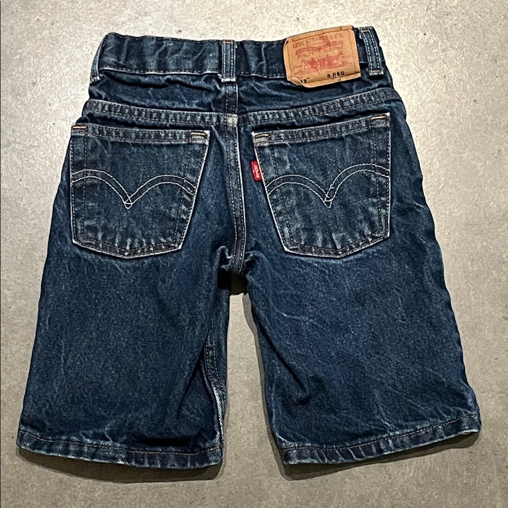 Levi's Dark Blue Jean Shorts 5T